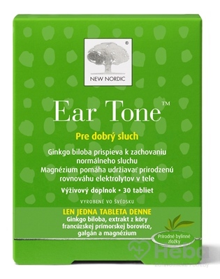 New Nordic Ear Tone  30 tabliet