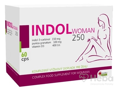 Indol Woman 250  cps (pre ženy) 1x60 ks
