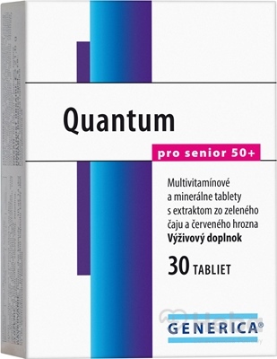 GENERICA Quantum Pro Senior 50+  30 tabliet