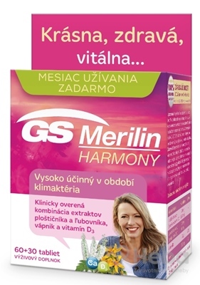 GS Merilin Harmony  90 tabliet (60+30 zadarmo)