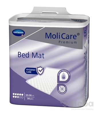 MoliCare Premium Bed Mat 8 kvapiek 60x90 cm  absorpčné podložky 1x30 ks