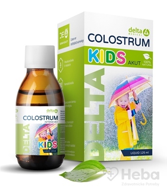 DELTA COLOSTRUM KIDS Natural 100%  tekuté 1x125 ml