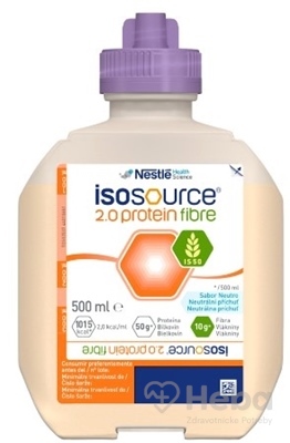 ISOSOURCE 2.0 Protein Fibre  neutrálna príchuť 12x500 ml (6000 ml)