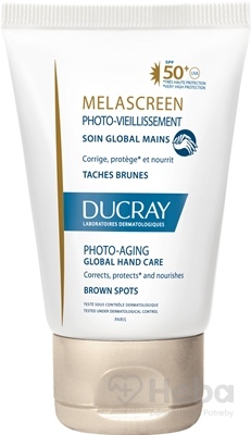Ducray Melascreen Soin Global Mains Spf50+  fotostarnutie - komplexná starostlivosť o ruky 1x50 ml