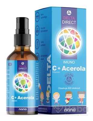 DELTA Direct Kids Vitamín C + Acerola  100 ml nano sprej