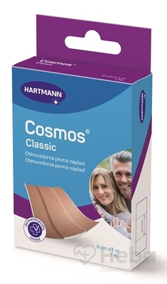COSMOS Pevná  náplasť na rany, ekonomické varianty (1m x 6cm) 1x1 ks