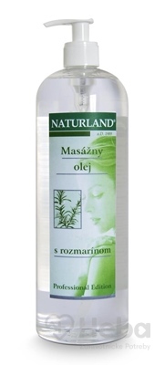 Naturland Masážny Olej s Rozmarínom  1x1000 ml