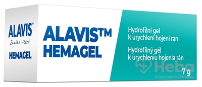 Alavis Hemagel  hydrofilný gél 1x7 g
