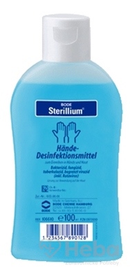 BODE Sterillium  prípravok na dezinfekciu rúk, 1x100 ml