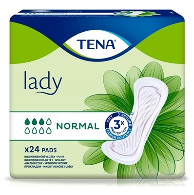 TENA Lady Normal  inkontinenčné vložky (inov.2020), 1x24 ks