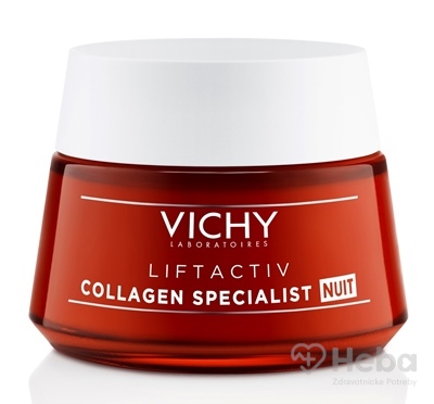 Vichy Liftactiv Collagen Specialist Nuit  nočný krém proti vráskam 1x50 ml