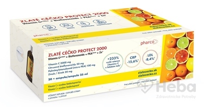 Pharco Zlaté Céčko Protect 2000  20x25 ml ampuliek