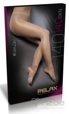 Maxis new Relax 140 den Pančuchové Nohavice  veľkosť XL (I.KT), svetlé, 1x1 ks