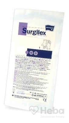 Surgilex rukavice latexové  veľ. 8,5 nepudrované, sterilné 1x1 pár