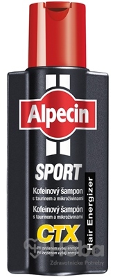 ALPECIN SPORT Kofeínový šampón CTX  1x250 ml