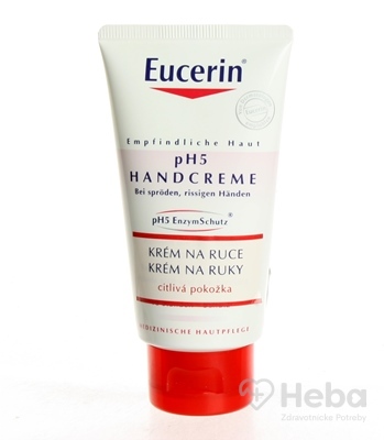 Eucerin pH5 regeneračný krém na ruky  pre citlivú pokožku 1x75 ml