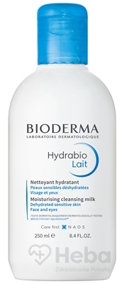 BIODERMA Hydrabio MLIEKO  čistiace mlieko, tvár a oči 1x250 ml