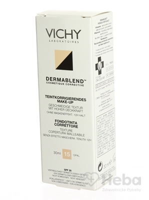 Vichy Dermablend 15 Kor.make-up  (M5541401) fluidný 1x30 ml
