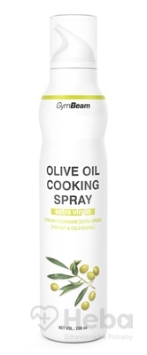Extra panenský olivový olej v spreji - GymBeam 200 ml