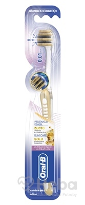 Oral-B UltraThin GUM CARE GOLD XS  zubná kefka ExtraSoft s menšou hlavou, vlákna 0,01mm, 1x1 ks