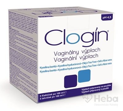 CLOGIN vaginálny výplach  sol vag 5x100 ml