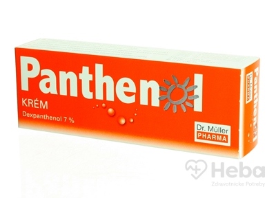 Dr. Müller Panthenol 7% regeneračný krém  30 ml krém po opaľovaní