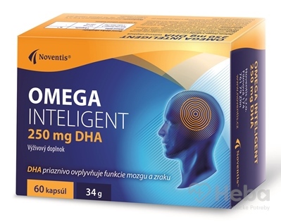 Noventis OMEGA INTELIGENT 250 mg DHA  cps 1x60 ks
