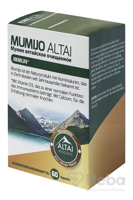 Altai Produkte Mumijo Altai  cps 1x60 ks
