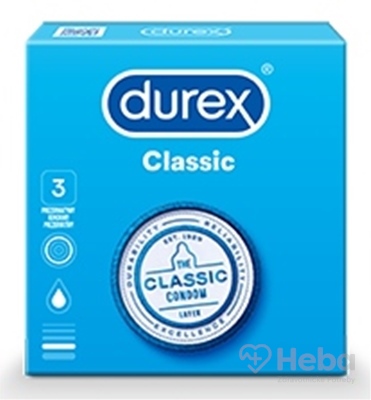 DUREX Classic  kondóm 1x3 ks