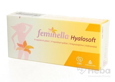 Feminella Hyalosoft  vaginálne gulôčky 1x10 ks