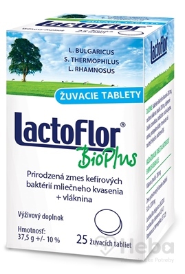 LactoFlor BioPlus žuvacie tablety  1x25 ks