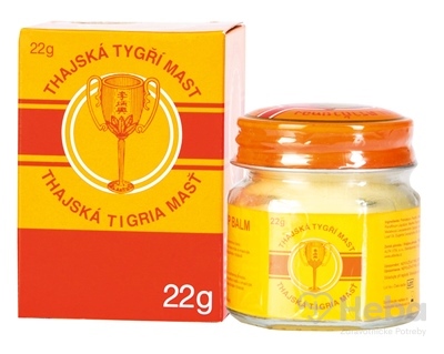 Thajská tigria masť GOLDEN CUP BALM  1x22 g