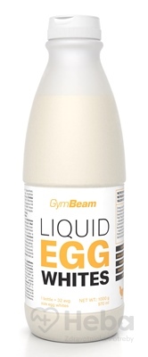 Tekuté vaječné bielka - GymBeam bez príchute 1000 g