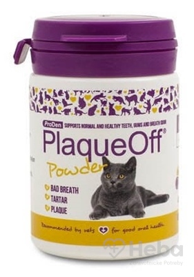 ProDen PlaqueOff Powder  pre mačky, starostlivosť o papuľu, 1x40 g