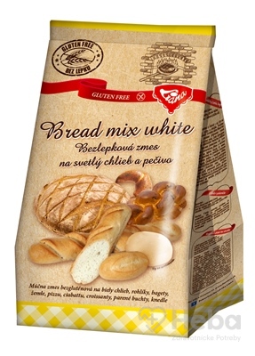 Liana Bread mix white  plv (bezlepková zmes na svetlý chlieb a pečivo) 1x1000 g