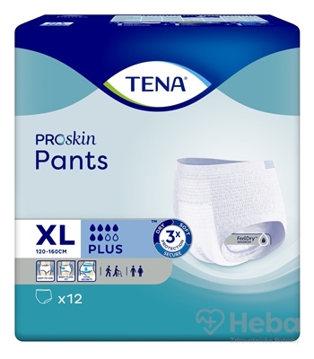 TENA Pants Plus XL  naťahovacie inkontinenčné nohavičky 1x12 ks