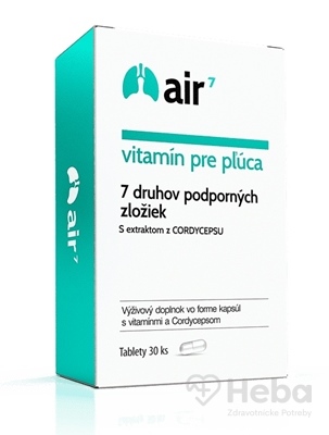Air7 Vitamín pre pľúca  30 kapsúl