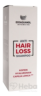 BIOAQUANOL INTENSIVE Anti HAIR LOSS Šampón  s obsahom kofeínu 1x250 ml