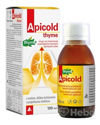 Apicold thyme sirup  1x100 ml