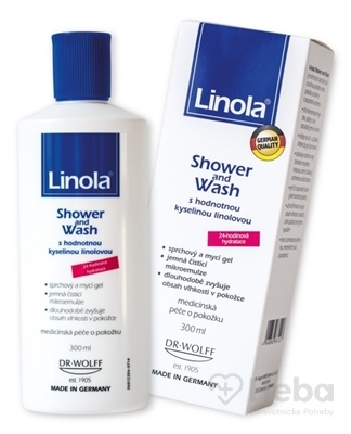 Linola Shower und Wasch  emulzný gél 1x300 ml