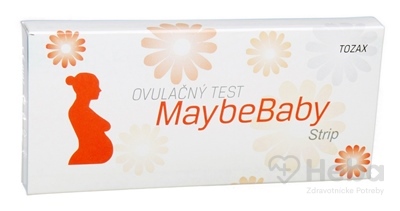 MaybeBaby strip 4v1  ovulačný test (pásik) 1x4 ks