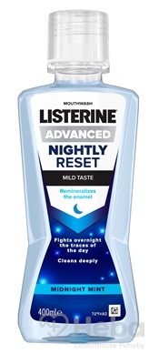 Listerine Nightly Reset  ústna voda 1x400 ml