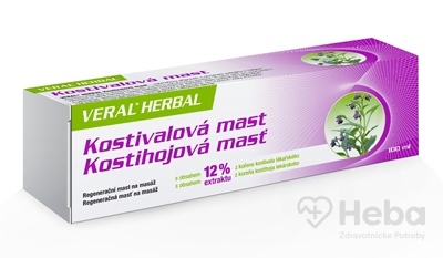 Herbacos Veral Herbal  kostihojová masť 1x100 ml