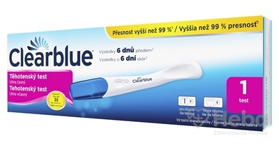 Tehotenský test Clearblue Ultra včasný  1x1 ks