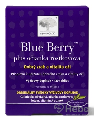 New Nordic Blue Berry  120 tabliet