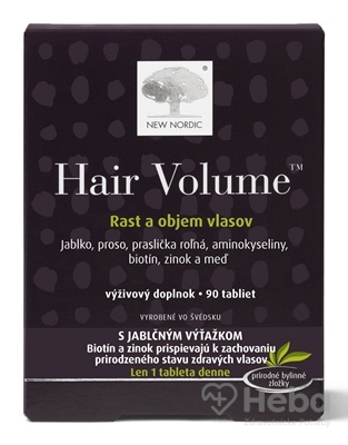 NEW NORDIC Hair Volume  90 tabliet