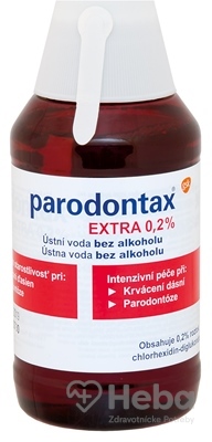 Parodontax Extra 0,2%  ústna voda 1x300 ml