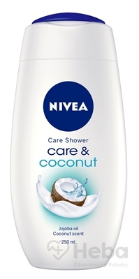 NIVEA Coconut & Jojoba Oil Ošetrujúci sprchovací gél, 250 ml