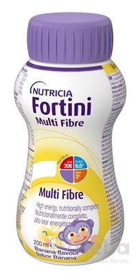 Fortini Multi Fibre pre deti  výživa s banánovou príchuťou 1x200 ml