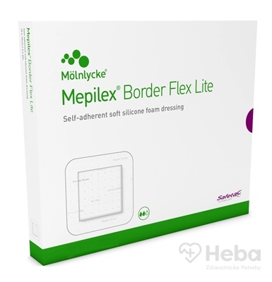 MEPILEX BORDER FLEX LITE 10X10CM 5KS 581300